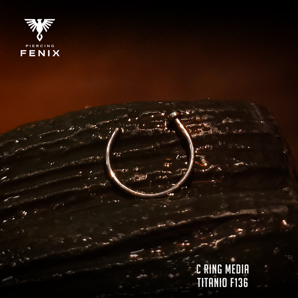 C Ring Media - TITANIO F136
