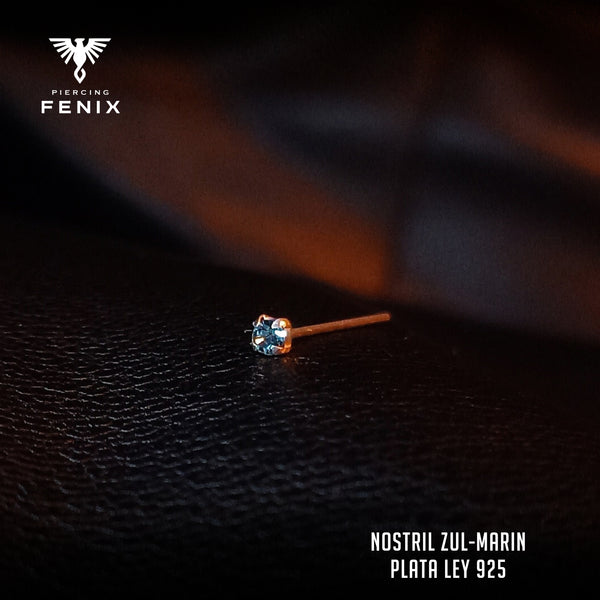 Nostril Zul Marin - Plata Ley 925