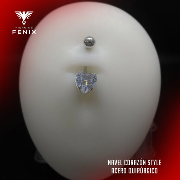 NAVEL CURVO CORAZÓN STYLE
