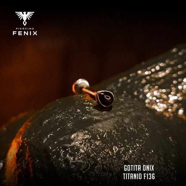 Labret Gotita Onix - TITANIO ASTM F-136