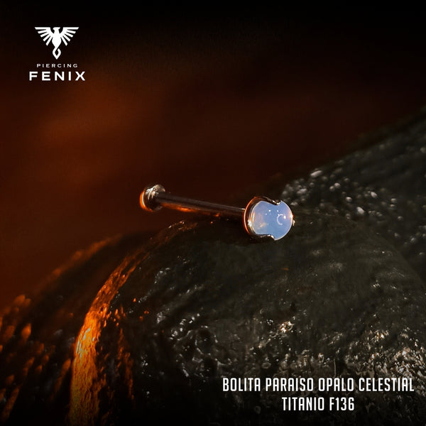 Labret Celestial Blue - TITANIO ASTM F-136