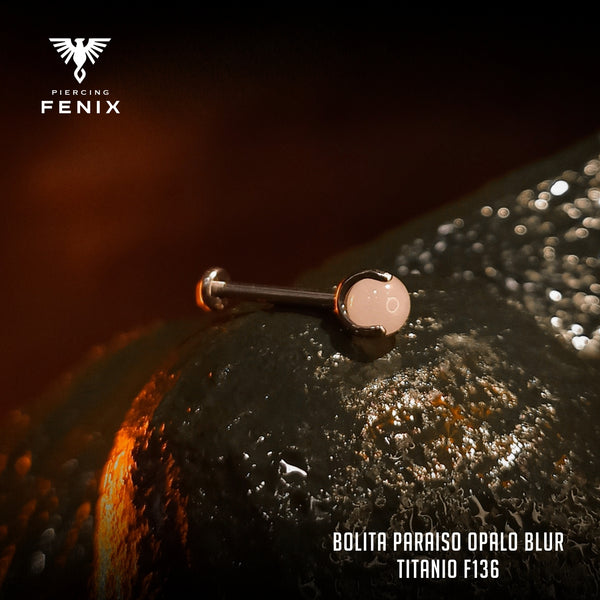 Labret Opalo Blur - TITANIO ASTM F-136