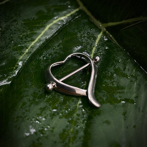 Corazon Nipple de de Acero Quirúrgico