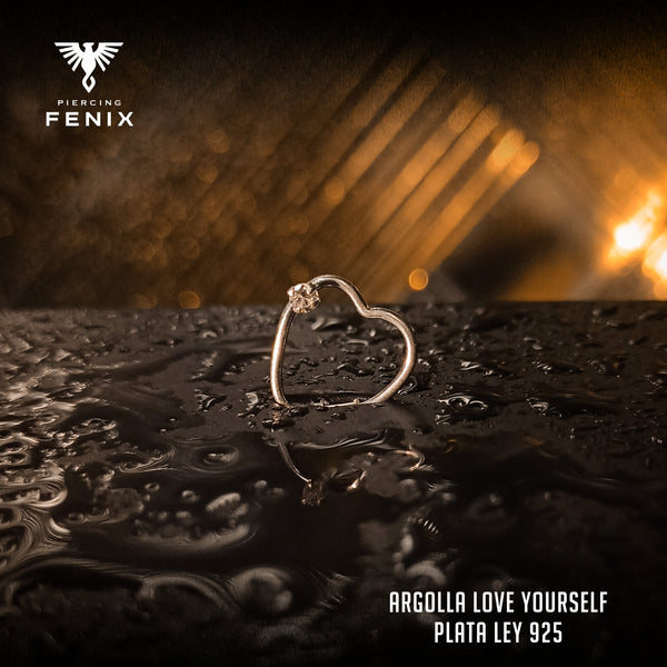 Argolla Love Yourself Plata