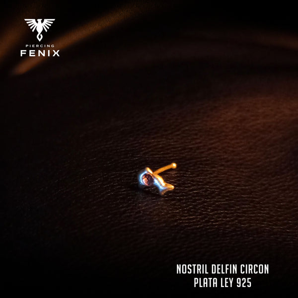 Nostril Delfin Circosn - Plata Ley 925