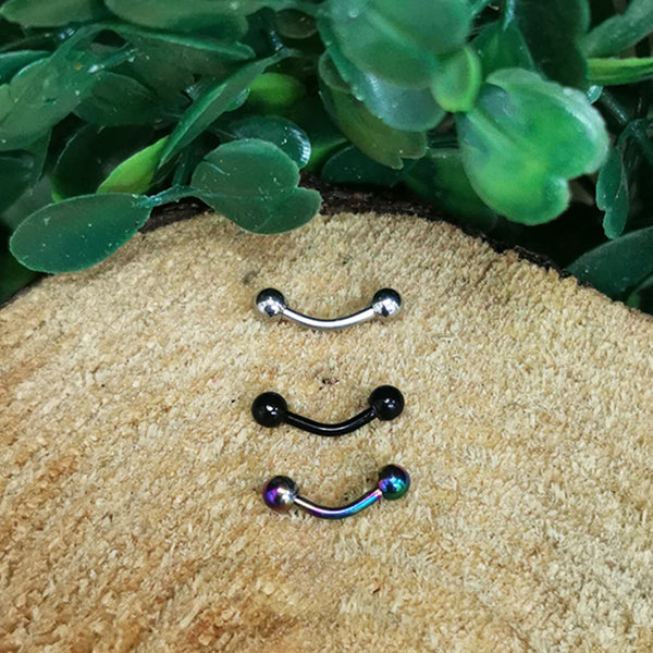 Piercing Banano 6 Mm de Acero Quirurgico
