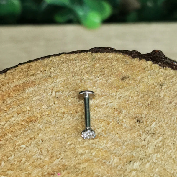 Tope Diamante Chico Con Vastago de Acero Quirurgico
